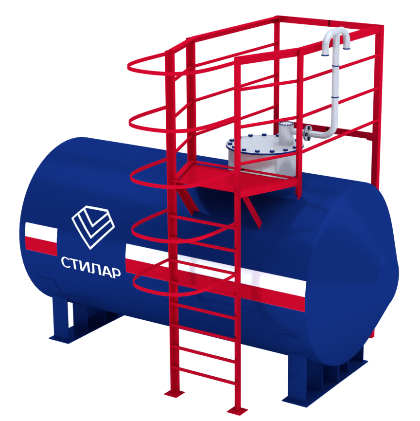 Горизонтальный резервуар РГСН  40 м³ от завода-производителя